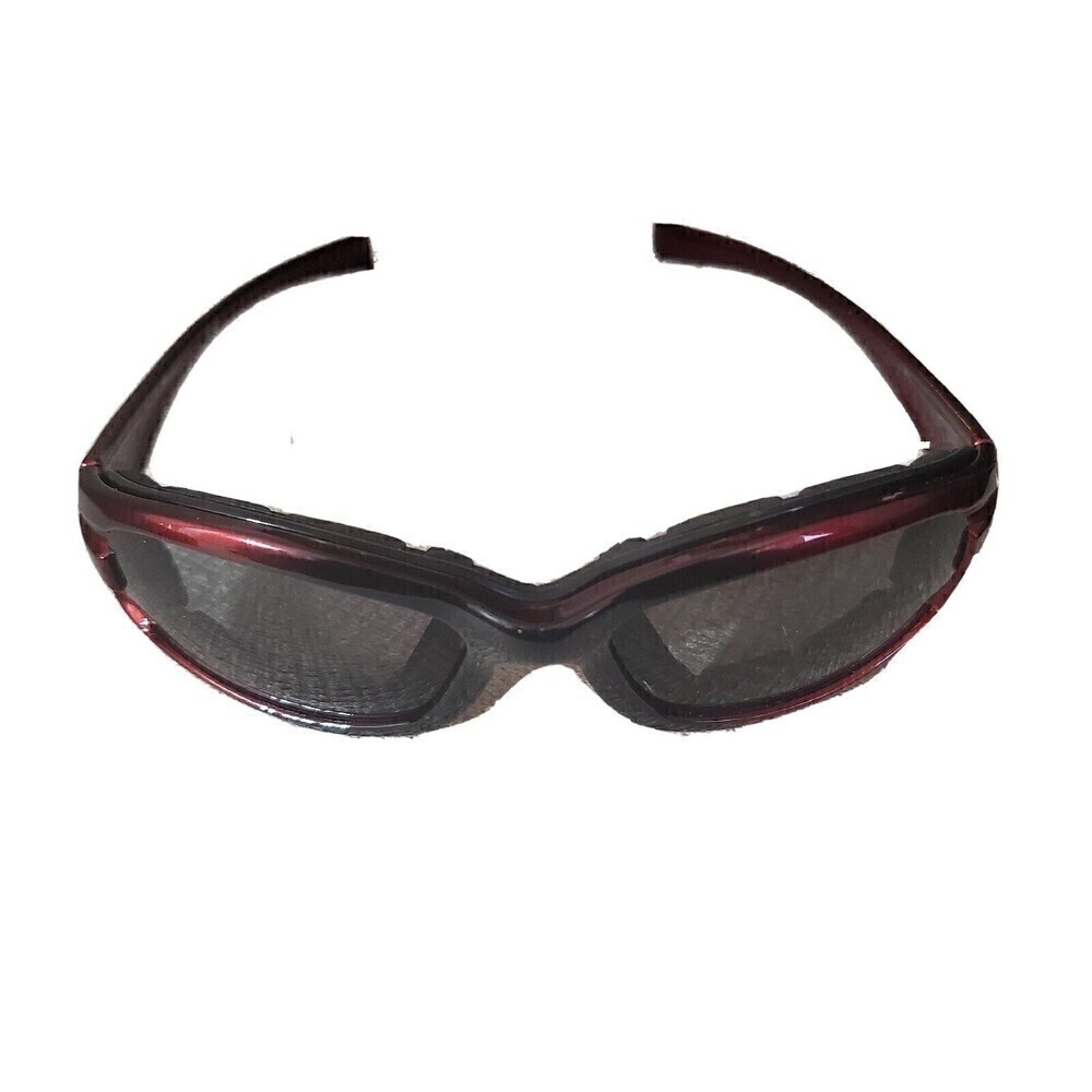 Unbranded Riders‎ Cushioned Boys Sunglasses Burgundy Kids Motorcycle NWOT